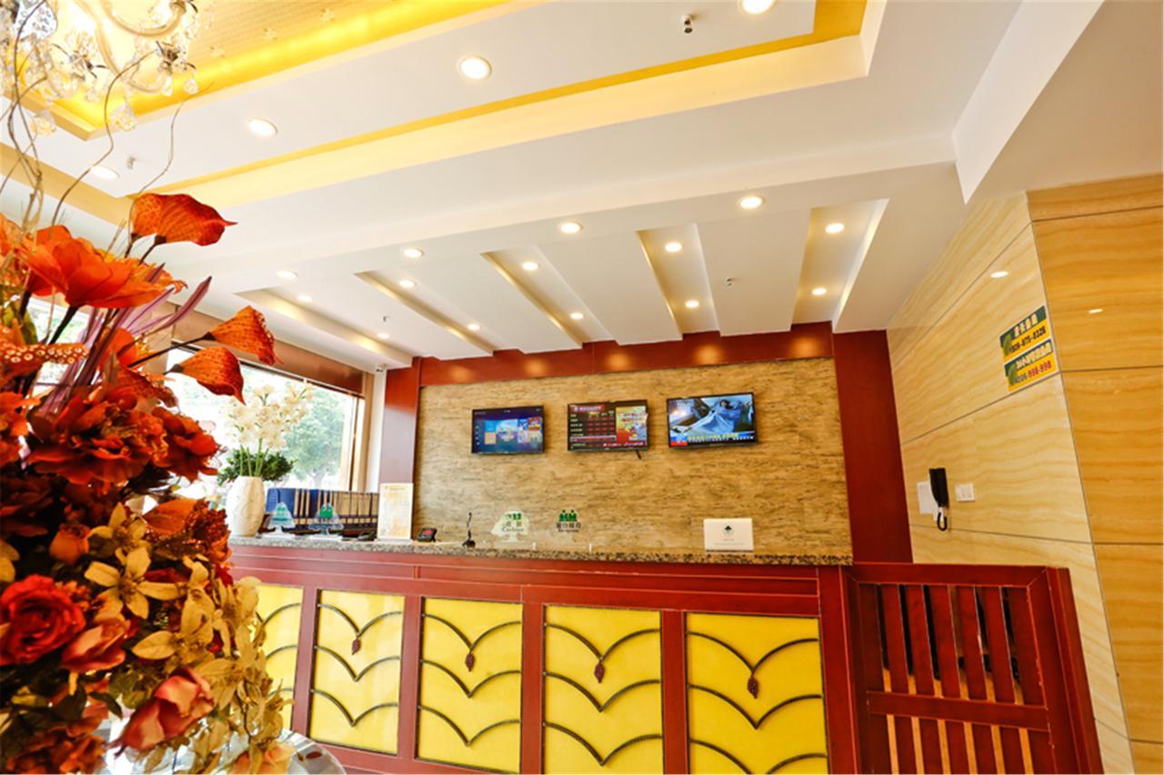 Greentree Inn Hotel Jianhe Subway Station North Palace Taiyuan Eksteriør bilde